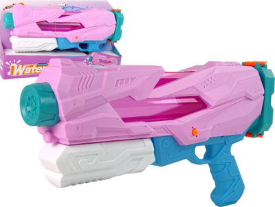 Pistoletë me ujë Water Gun, 800 ml, rreze 8 m, rozë
