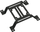 Mbajtëse rezervuari uji Barrow 120mm, për radiator 120mm, çelik, e zezë