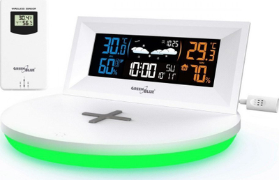 Stacion moti GreenBlue GB213, wireless, karikues induktiv, sensor i jashtëm