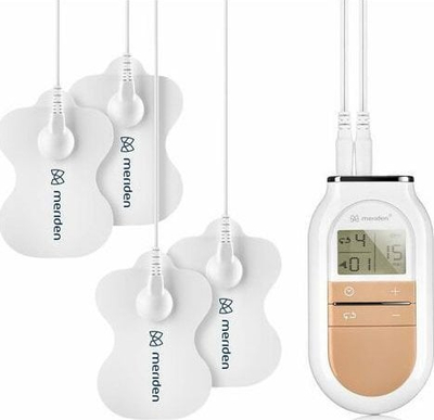 Elektrostimulator muskujsh TensCare UniGlo, 8 programe, EMS edhe mikro-korrent, bardh e zi