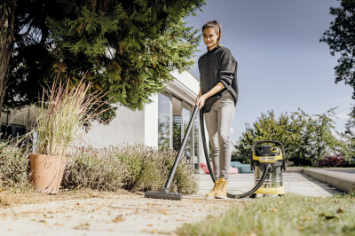 Fshesë me ujë dhe pluhur Karcher WD 5 S V-25/5/22, 1100W, depozitë 25L, inoks