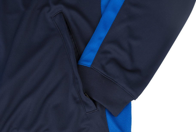 Xhaketë sportive Nike Academy 23 M DR1681-451, Dri-FIT, me zinxhir komplet, blu navy