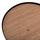 Tavolinë për kafe Duncan Φ80x41Hcm (HM18022.01), zezë