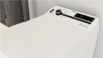Lavatriçe Whirlpool TDLRB7232BS, 7 kg, 1200 xhiro, e bardhë