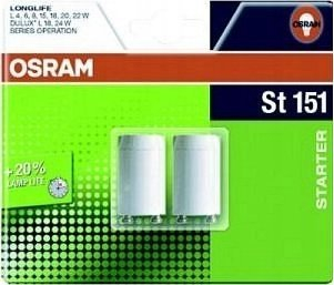 Lampë fuser Osram ST 151, rezervë për printer fotokopjues, e bardhë