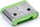 Set bllokues USB C SmartKeeper Mini, 4 copë, me çelës, jeshile