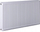 Radiator panel Stelrad Termo Teknik K33, 500x700 mm, lidhje anësore, i bardhë