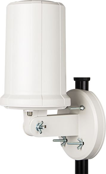 Antene TV Active Strong rrethore, DVB-T DVB-T2, 4K LTE, e bardhë