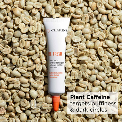 Xhel për sy Clarins My Clarins RE-FRESH, Fatigue Fighter, 15ml, i bardhë