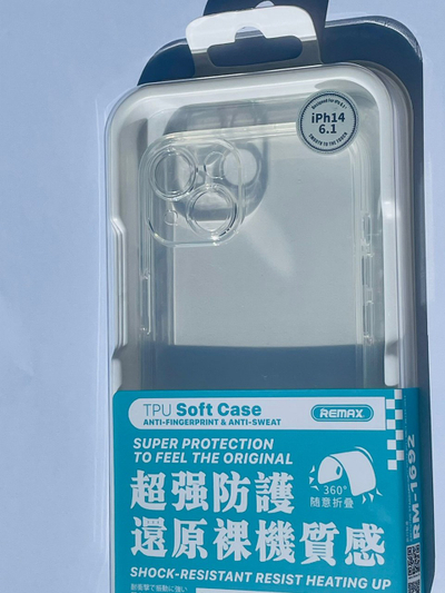 Remax Gintton Series Phone Case RM-1692 për iPhone 14, transparente
