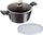 Set tenxhereje dhe tigani Berlinger Haus BH-7106 Carbon Pro, 24 cm, me veshje graniti, gri grafit metalik
