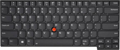 Tastierë për laptop Lenovo w/BL, US, e zezë