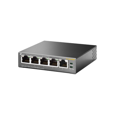 Switch rrjeti TP-LINK TL-SG1005P, 5 porta Gigabit, PoE+, metalik