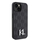 Mbështjellës telefoni Karl Lagerfeld Leather Monogram, për iPhone 15 14 13 6.1", i zi