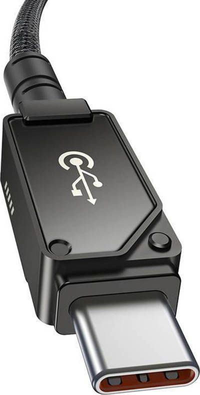 Kabllo karikimi Baseus Unbreakable USB C në Lightning, 20W, 1m, e zezë
