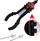 Pincë për river KS TOOLS 150.9625, diametër deri më 6.4mm, gjatësi 315mm, e zezë