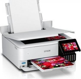 Pajisje multifunksionale Epson EcoTank L8160, A4, 6 ngjyra boje, e zezë