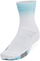 Çorape sportive unisex Under Armour Curry ArmourDry Playmaker Mid-Crew, amortizim, të bardha e bojëqielli