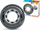 Dyshek frymz Intex Radial Tire, PVC, për pishin edhe plazh, shumëngjyrsh