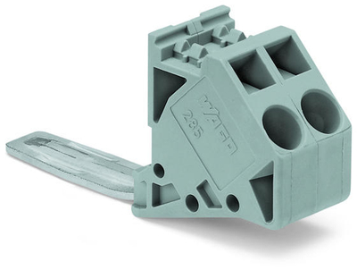 Terminal voltage tap WAGO 285-447, 16mm, për bllok terminal 50mm², gri