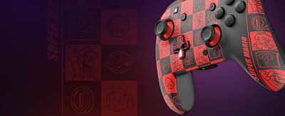 Контролер PDP Rematch Glow in the Dark, Безжичен, шарен
