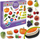 Set magnetësh edukativ Fruits and Vegetables, 50 copë, shumengjyrësh