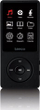 MP4 player Lenco Xemio-669BK, ekran i madh, 8GB, gri
