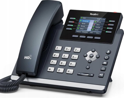 Telefoni IP Yealink SIP-T44U, 8 linja, LCD, gri