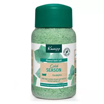 Kripë banje Kneipp Cold Season Eucalyptus, mineralë, 500g, jeshile