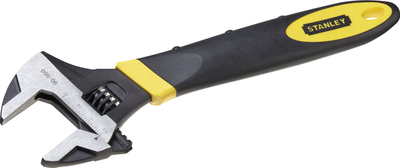 Çelës i rregullueshëm Stanley MaxSteel 0 90 950, 300mm, me dorezë gome, gri