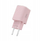 Полнач за мрежа Tech-Protect NCM33W, 33W, 2 порти USB PD QC 3.0, розова
