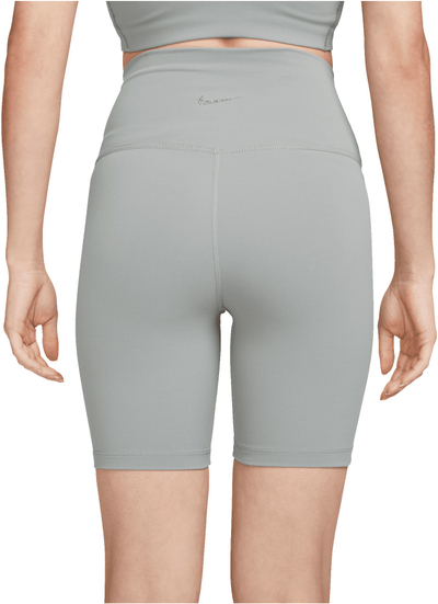 Leggins Yoga Nike NY për femra, Dri FIT, bel i lartë, gri