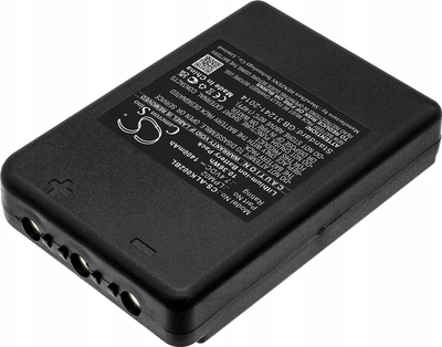 Bateri Li-ion për telekomandë vinçi Autec, 7.4V, 1400mAh, e zezë