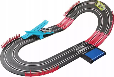 Pistë garash MEGA CREATIVE Top Turbo, 250 cm, 1:43, shumëngjyrëshe
