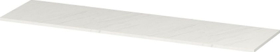 Banak banjo Cersanit Larga S932-056, 180.2x45 cm, pamje mermeri, i bardhë