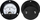 Voltmeter analog Round 2030, 0–15V DC, i rrumbullakët