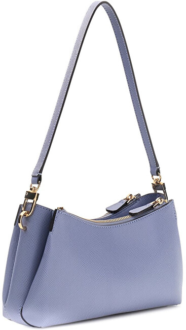 Çantë shpatulle GUESS Noelle II 3 Comp Xbody, me 3 ndarje, taupe