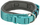 Qafore me zinxhir për qen Trixie Premium Extra Wide, 46-55x5 cm, aqua dhe gri grafit