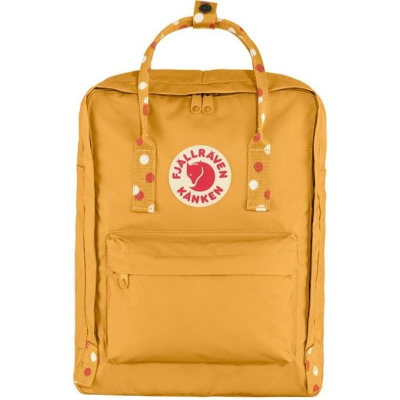 Shpinë Fjällräven Kånken Ochre Confetti, Vinylon F, 16L, e verdhë
