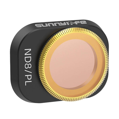 Set filtre ND PL Sunnylife DJI Mini 4 Pro, 4 copë, xham optik, e zezë