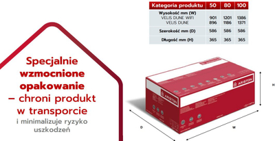 Rripa montimi Ariston Velis Dune 80, për bojler elektrik, inox