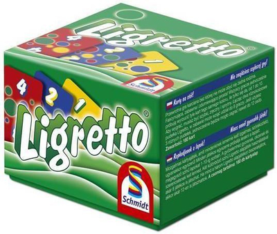 Lojë letrash ADC Blackfire Ligretto Green, për familje, jeshile