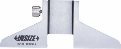 Aksesor për kalliper INSIZE 6140, bazë thellësie, për tra 16mm, inoks, argjendtë