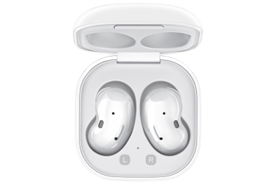 Слушалки Samsung Galaxy Buds Live, вистински безжични, активно намалување на бучава, мистично бела