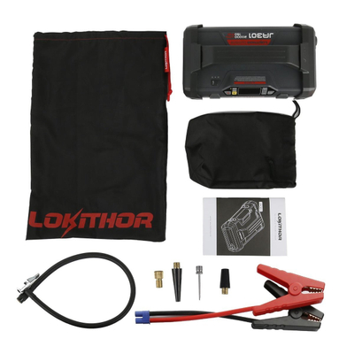 Startues makine dhe powerbank Lokithor JA301, 20000mAh, 2000A, kompresor 10-150 PSI