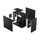 Kasë kompjutri Fractal Design Focus 2, e zezë