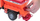 Lodër kamion Bruder Snow blower / sand spreader, portokalli