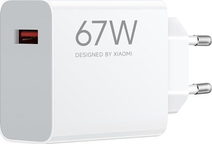 Karikues Xiaomi 67W HyperCharge Power Adapter, USB A, i bardhë