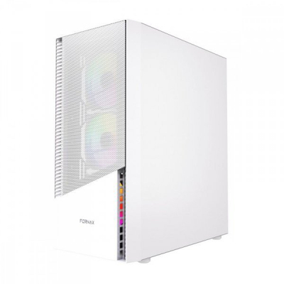 Kuti kompjuteri Gembird Fornax 4300, MIDI Tower ATX, ARGB, e bardhë
