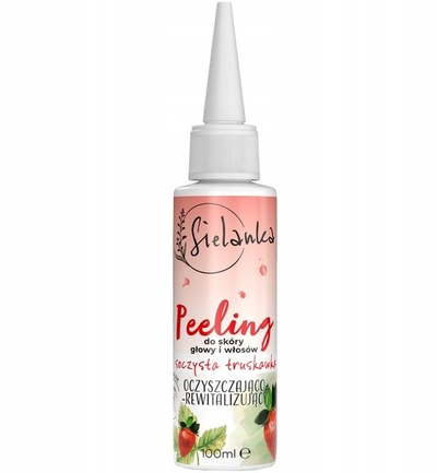 Peeling për lëkurën e kokës Sielanka Soczysta Truskawka, pastrues dhe rivitalizues, 100ml